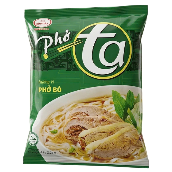 PHỞ TA VỊ PHỞ BÒ (GÓI)